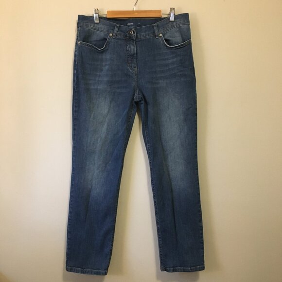 Olsen Lisa Blue Denim Jeans - Picture 2 of 16